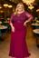 Picture of PLUS SIZE SEQUINS EVENING DRESS